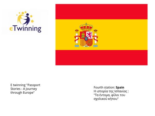 E twinning Passport Stories, A Journey Through Europe, Spain's story