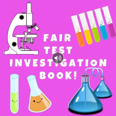 Book Creator | Fair Test Investigation Book