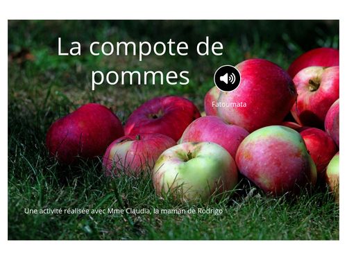Compote de pommes