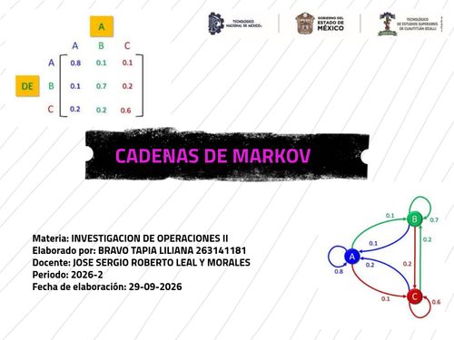 Book Creator | CADENAS DE MARKOV