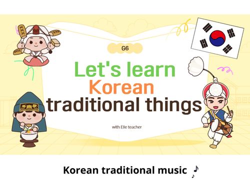Book Creator | 6-1 Korean Music