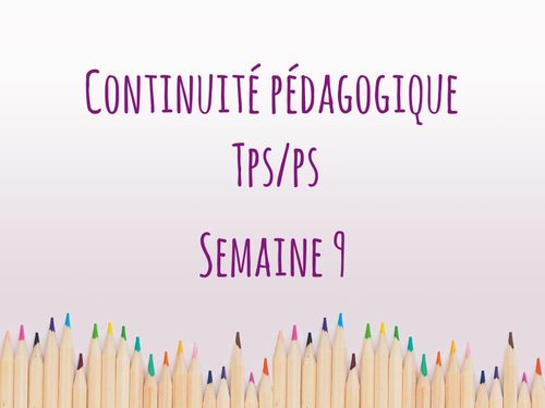 Continuité péda TPS/PS