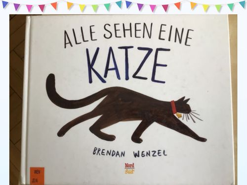 Alle sehen eine Katze