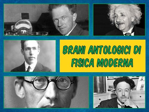 Brani antologici di Fisica Moderna