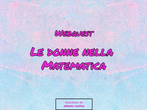 Le donne nella matematica