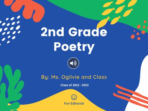 Book Creator | 2nd Grade Poetry