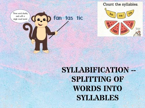 Book Creator | SYLLABIFICATION