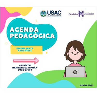 Book Creator Agenda pedagógica de kaqchikel