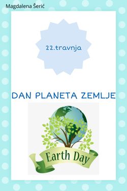 Dan planeta Zemlje
