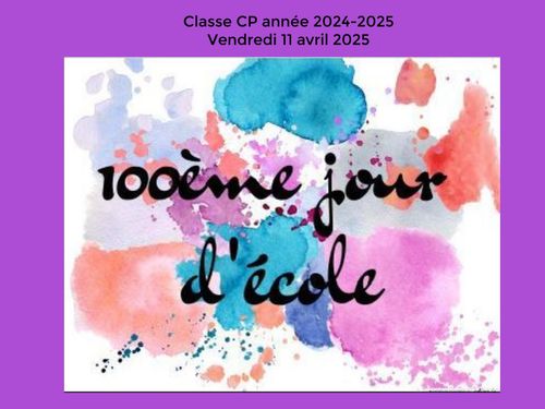 100eme jour