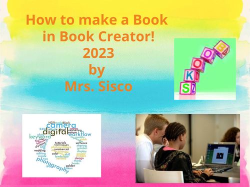 Book Creator | Creating a book on Book Creator