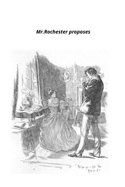 Book Creator | Mr.Rochester proposes