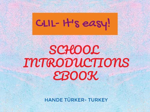 Book Creator | School intros ebook- CLIL