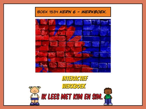 Book Creator Boek 1534 Kern 6 Werkboek