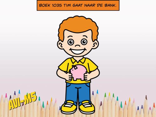 Book Creator Boek Tim Gaat Naar De Bank