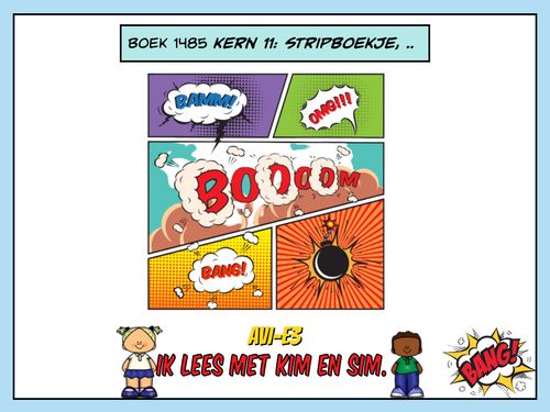 Book Creator Boek Kern Stripboekje