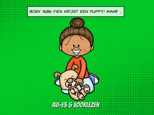 Book Creator Boek Fien Krijgt Een Puppy Maar