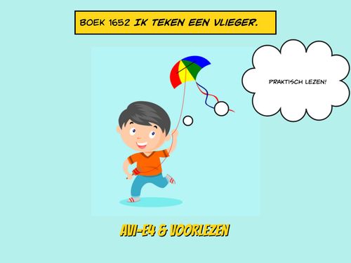 Book Creator Boek Ik Teken Een Vlieger