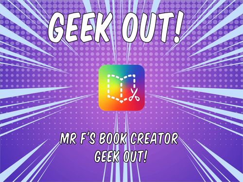 Book Creator | Geek Out Book Creator