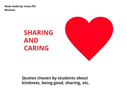 Sharing and caring - quotes