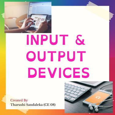 Book Creator | INPUT-OUTPUT DEVICES, COMPUTER MEMORY, CPU