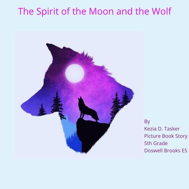 Book Creator The Spirit of the Moon and the Wolf Story