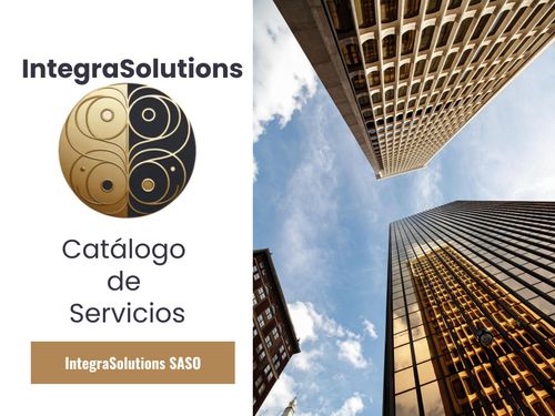 IntegraSolutions Catálogo de Servicios