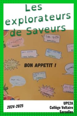 Les explorateurs de Saveurs