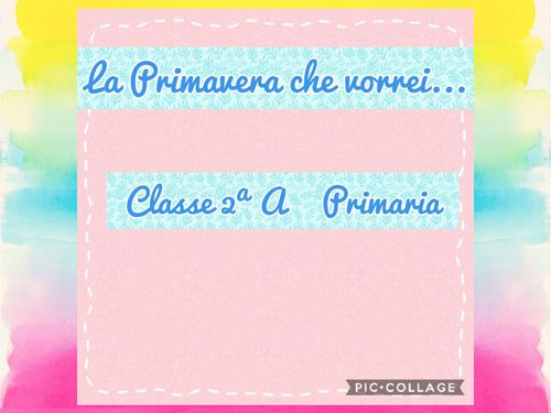La Primavera che vorrei......