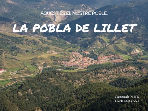 Aquest és el nostre poble