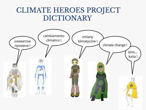 Climate Heroes Dictionary