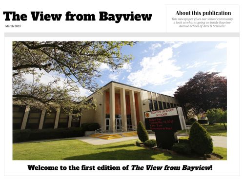 The View from Bayview (March 2023)