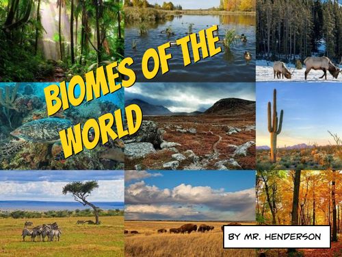Book Creator | Biomes of the World