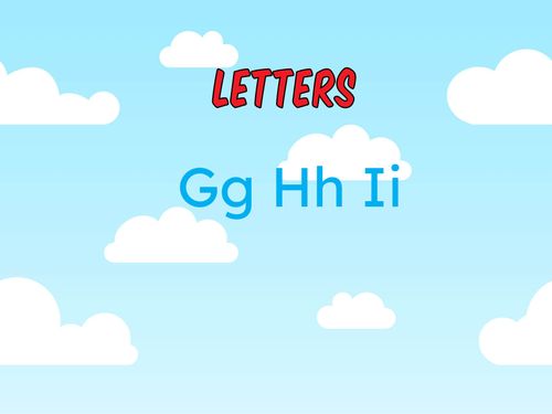 Book Creator | Gg Hh Ii