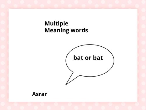 book-creator-multiple-meaning-words