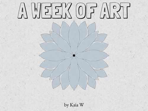 a week of art