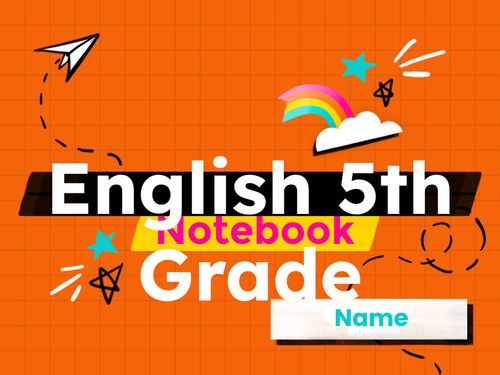 Book Creator | Notebook for Newcomers: Back to School Vocabulary
