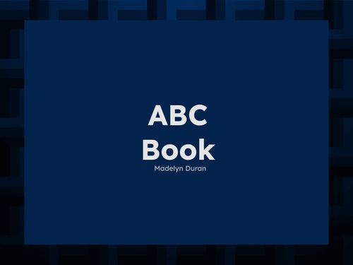 Book Creator | ABC Book