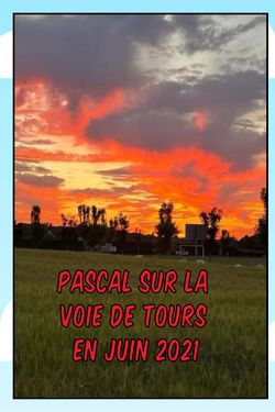 Pascal sur la Voie de Tours en 2021