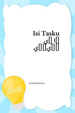 Book Creator | Isi Tasku /مَا فِي حَقِيبَتِي
