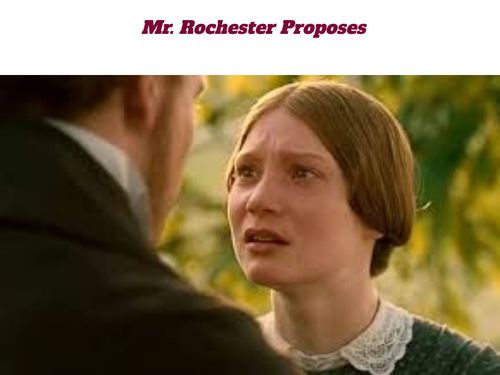 Book Creator | Parts 5 and 6, Mr. Rochester Proposes and The Wedding