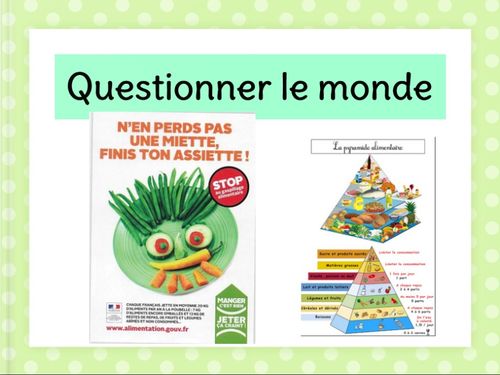 Questionner le monde