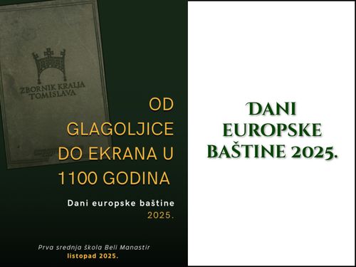 Od glagoljice do ekrana u 1100 godina 