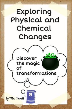 Book Creator | Physical and Chemical Changes