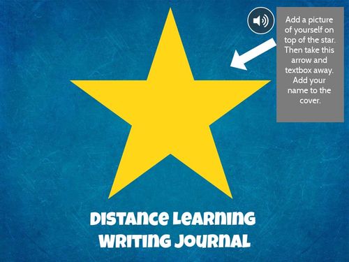 Book Creator | Distance Learning Writing Journal