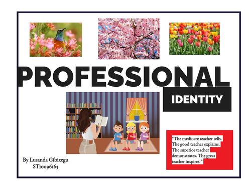 Book Creator | Professional Identity