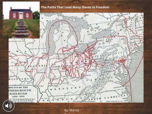 Book Creator | (copy) The Underground Railroad: The Paths That Lead ...