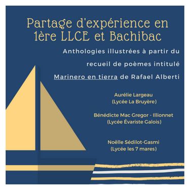 Partage d'expérience "Anthologies illustrées