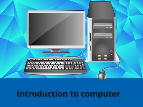 Book Creator | Introduction of computer