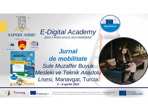 Jurnal de mobilitate Erasmus (Turcia, 2023), Aura Sasarman